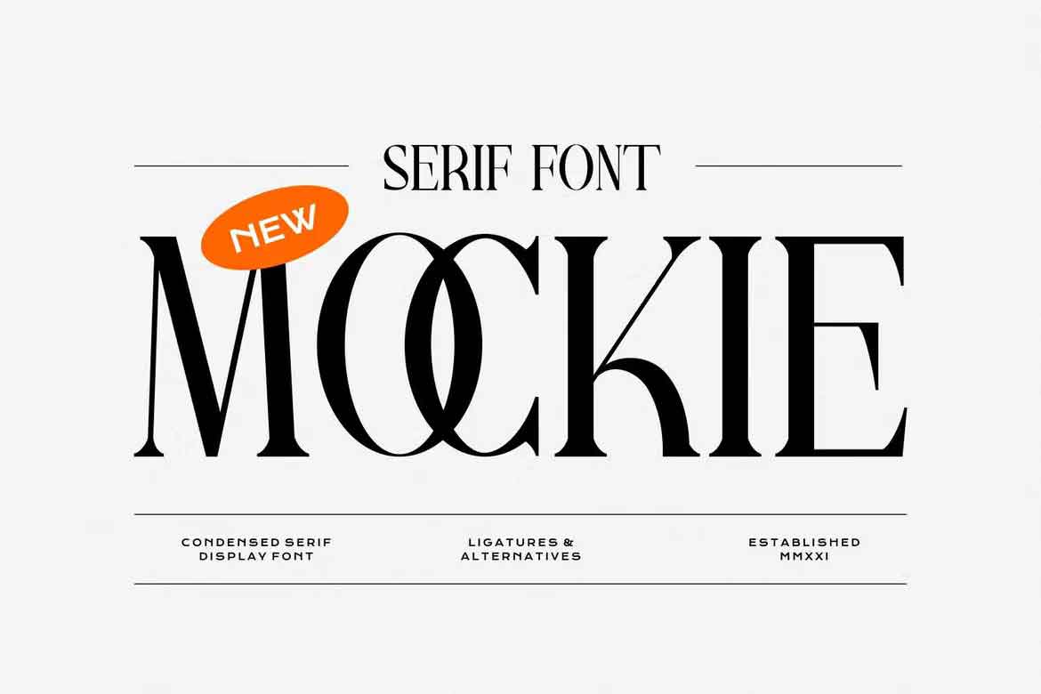 Mockie Font preview